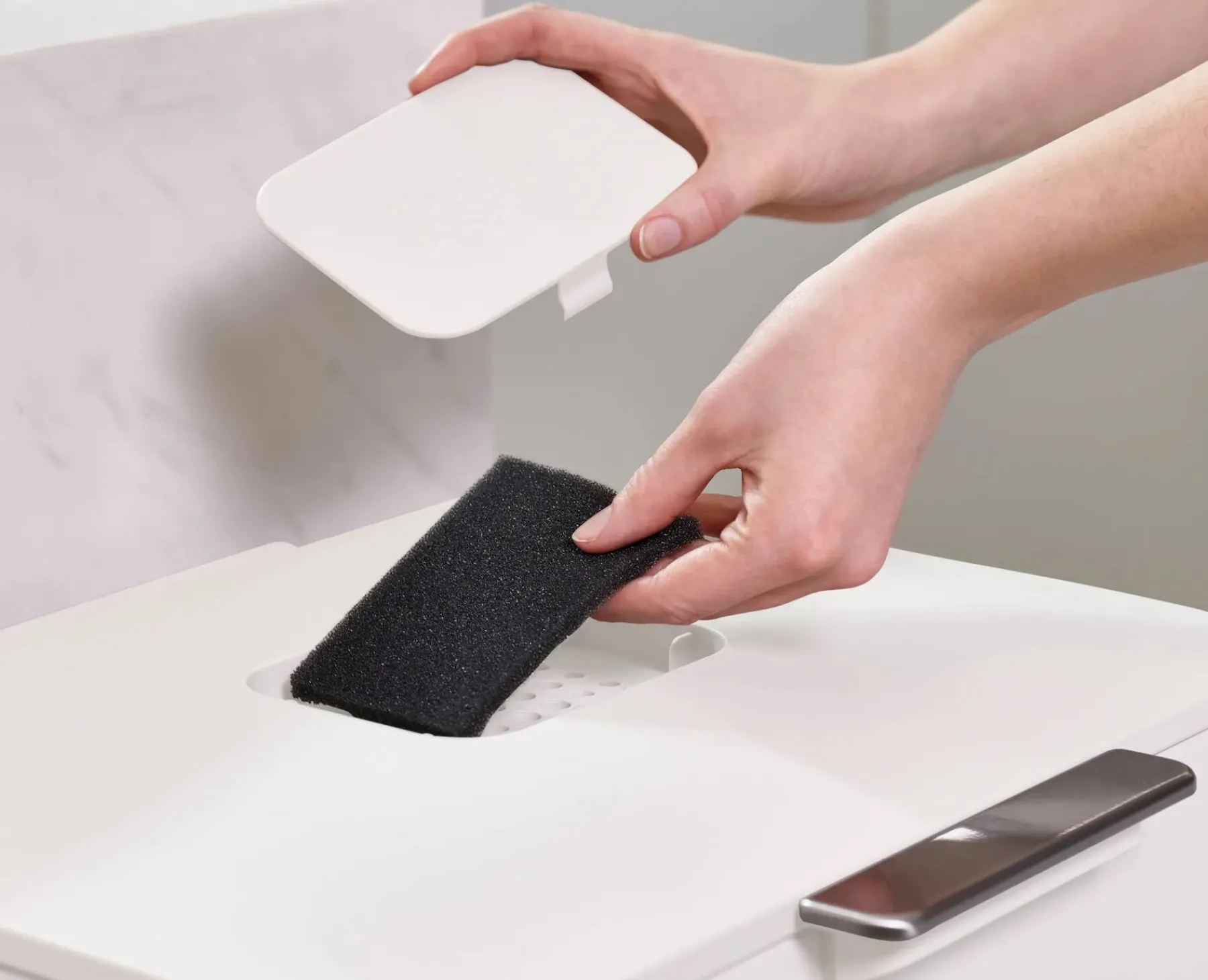 Trash Bags & Filters-Joseph Joseph Replacement Odor Filters Black