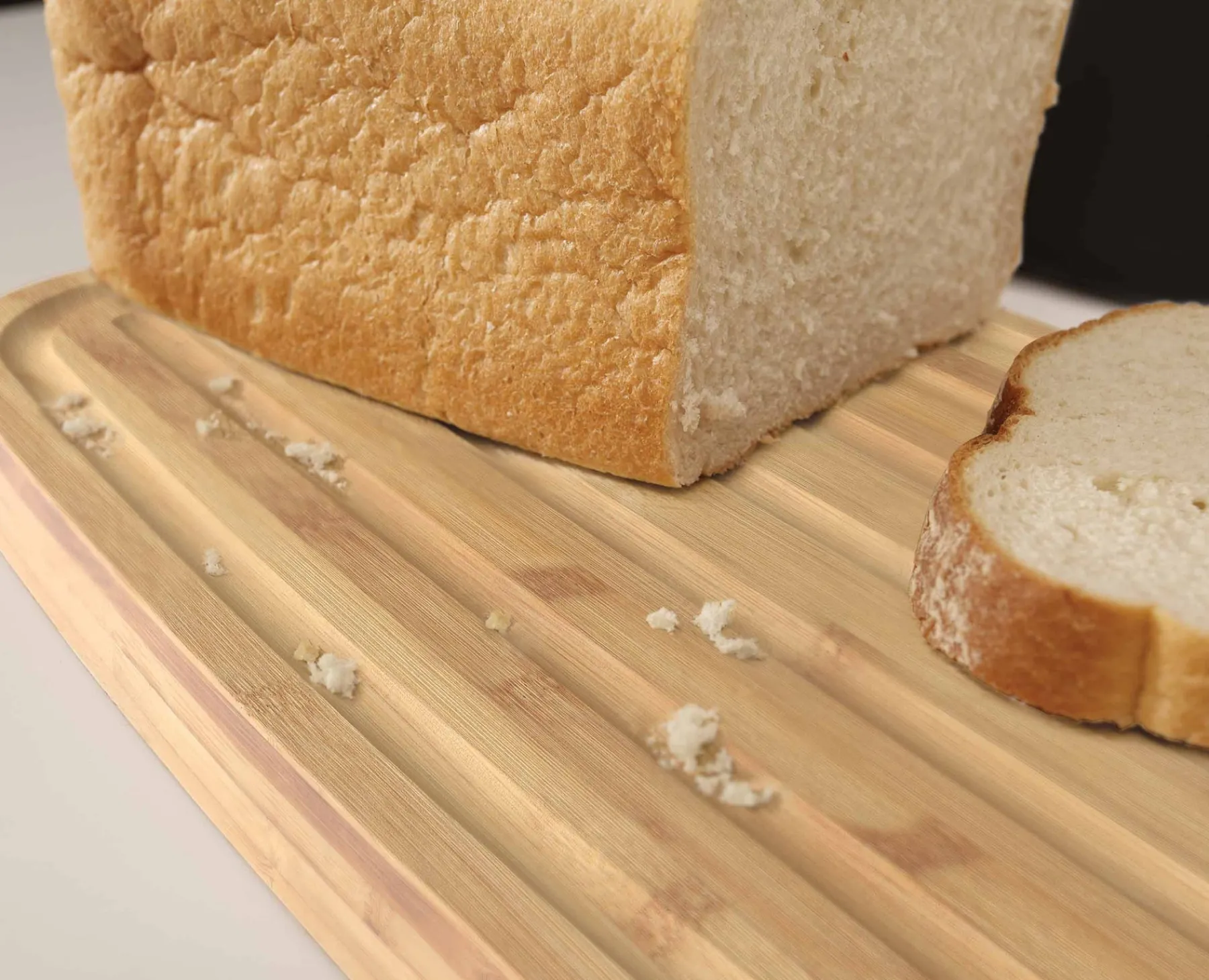 Food Storage-Joseph Joseph Bread Bin with Bamboo Lid Black