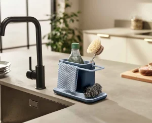 Sink Caddies & Accessories-Joseph Joseph Caddy™ Kitchen Sink Organiser Gray