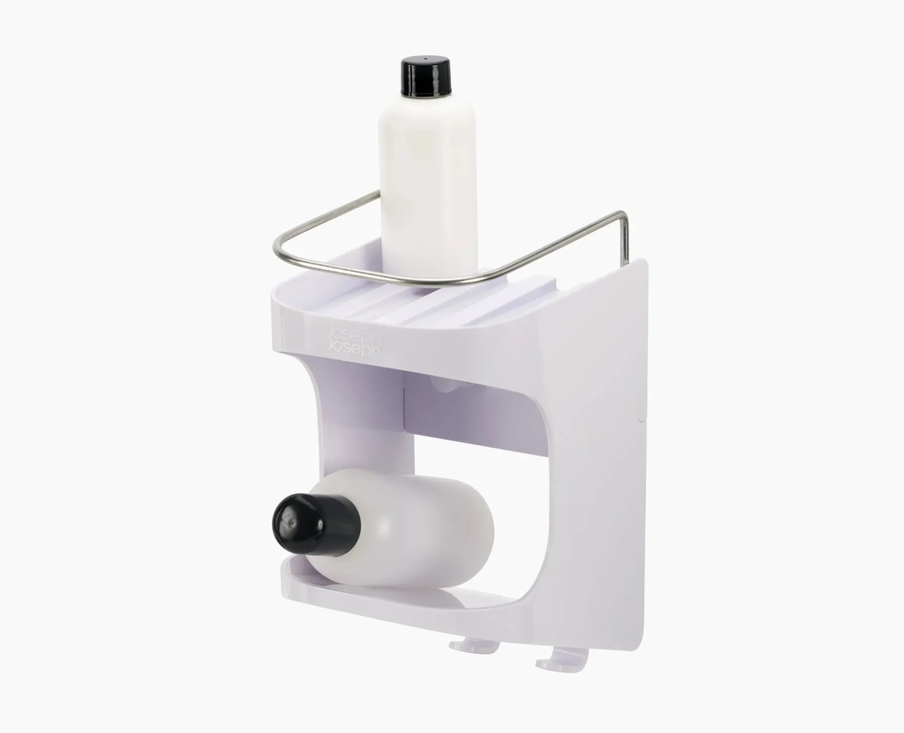 Shower Shelves & Squeegees-Joseph Joseph Capsule™ 2-tier Shower Shelf White
