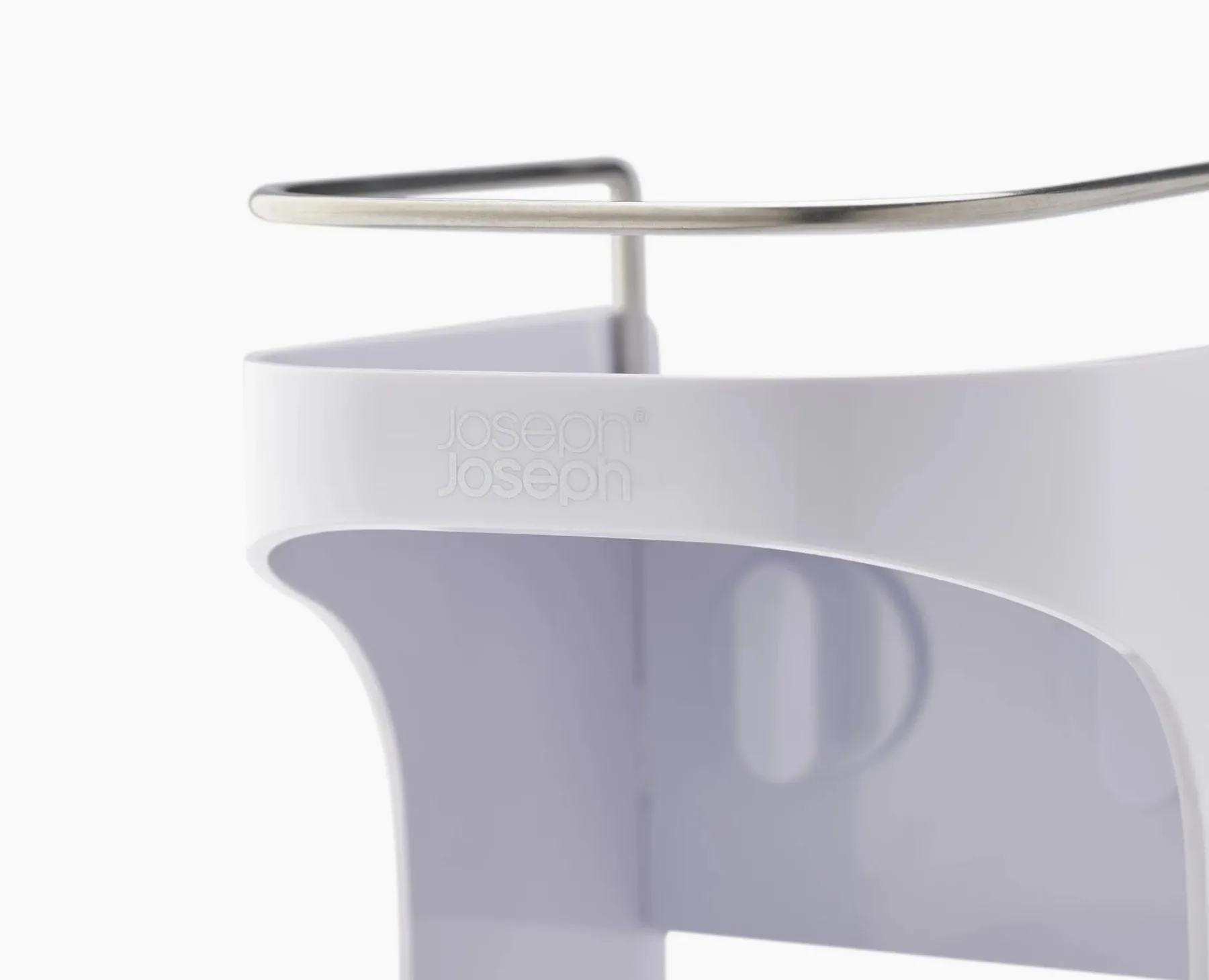 Shower Shelves & Squeegees-Joseph Joseph Capsule™ 2-tier Shower Shelf White