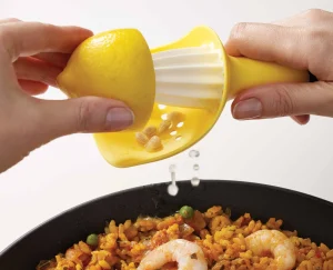 Barware-Joseph Joseph Catcher™ Citrus Reamer Yellow