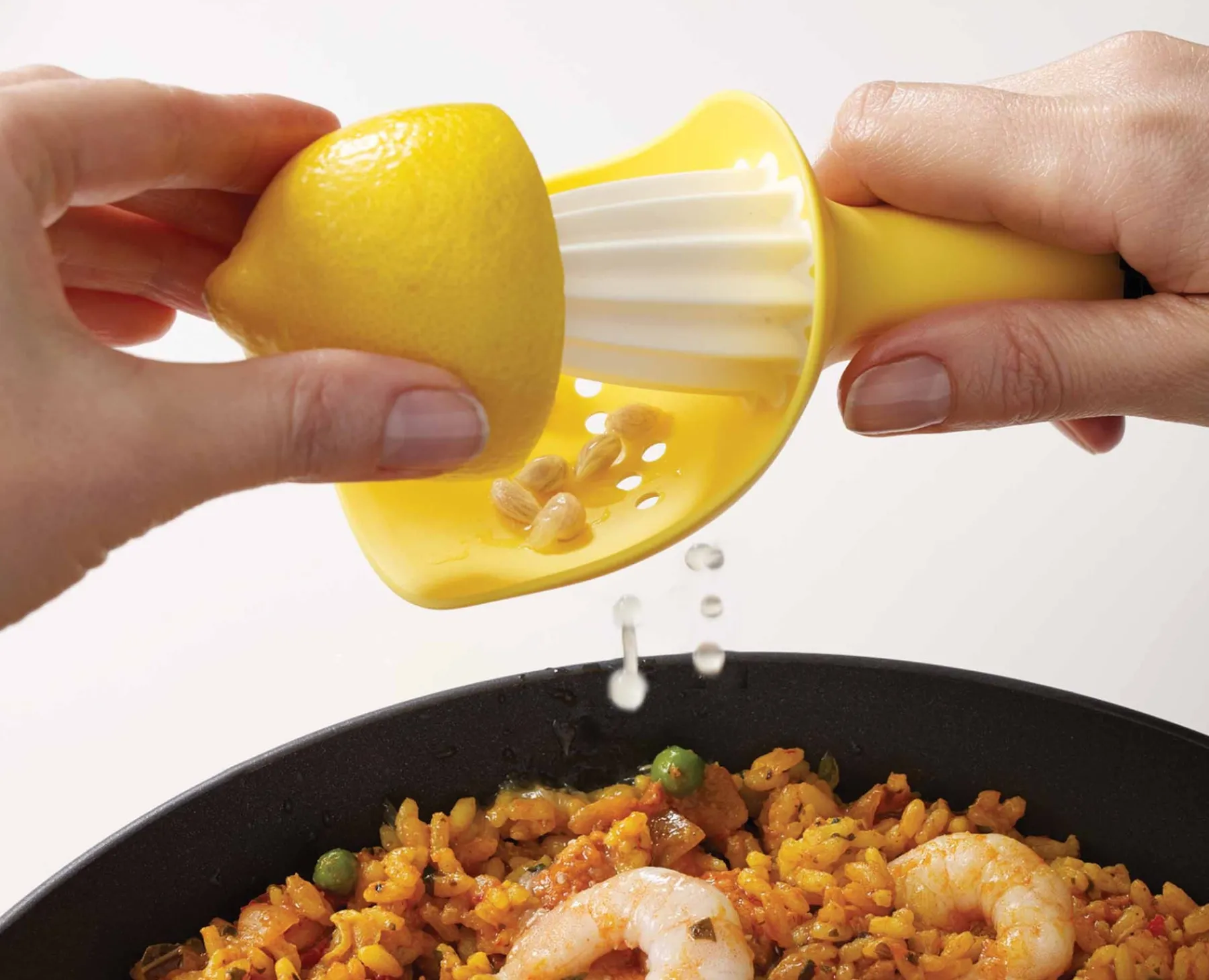 Barware-Joseph Joseph Catcher™ Citrus Reamer Yellow