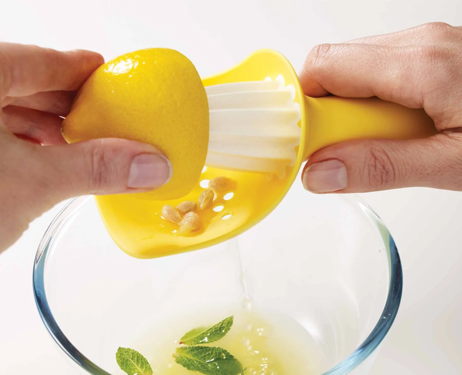 Barware-Joseph Joseph Catcher™ Citrus Reamer Yellow
