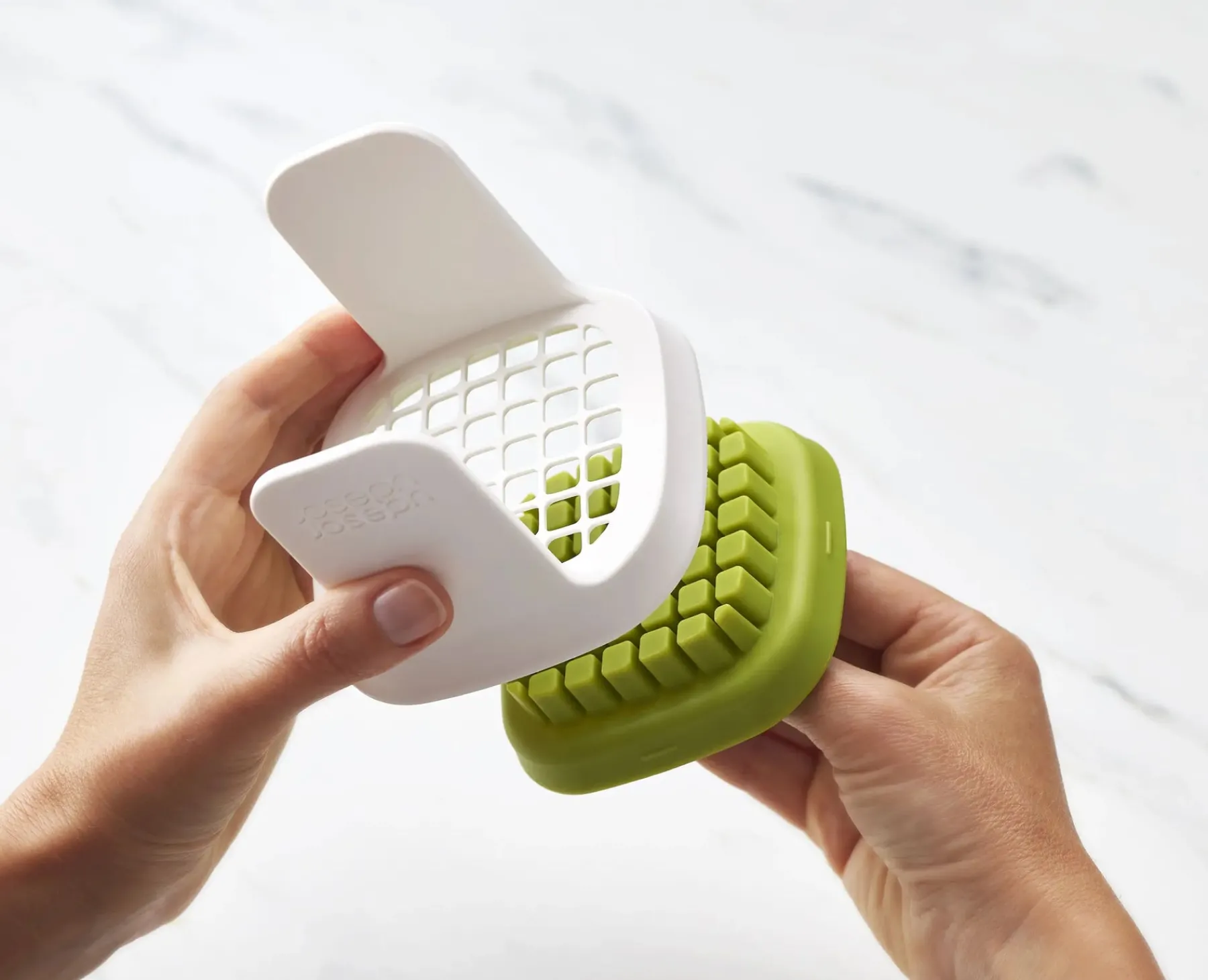 Kitchen Utensils & Gadgets-Joseph Joseph ChopCup™ Vegetable Chopper White