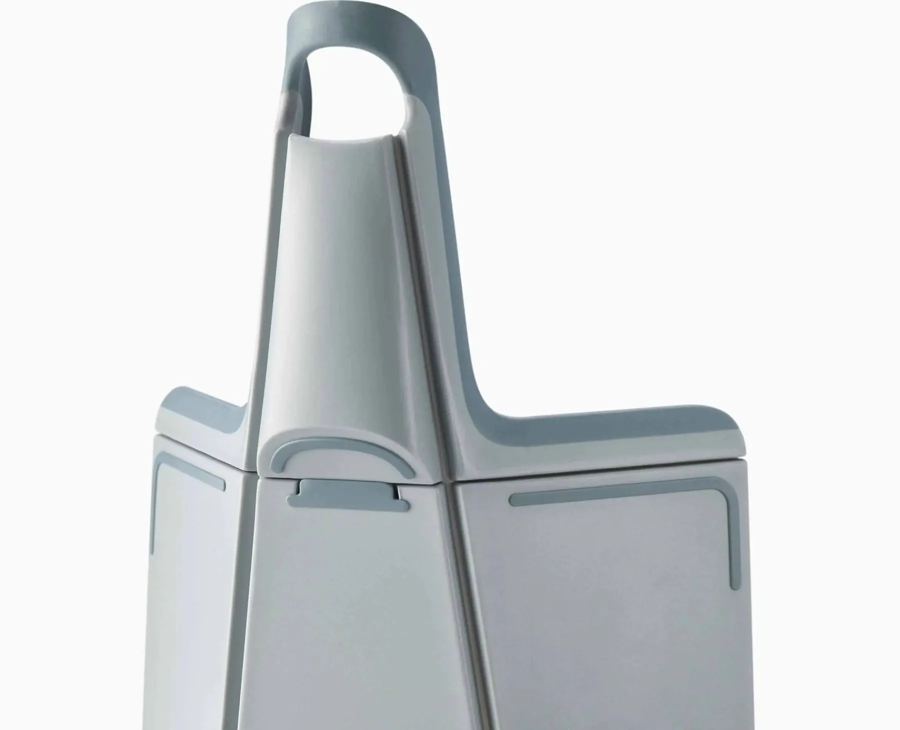 Cutting Boards & Sets-Joseph Joseph Chop2Pot™ Plus Folding Cutting Board Blue