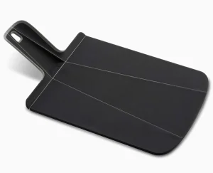 Cutting Boards & Sets-Joseph Joseph Chop2Pot™ Plus Folding Chopping Board Black