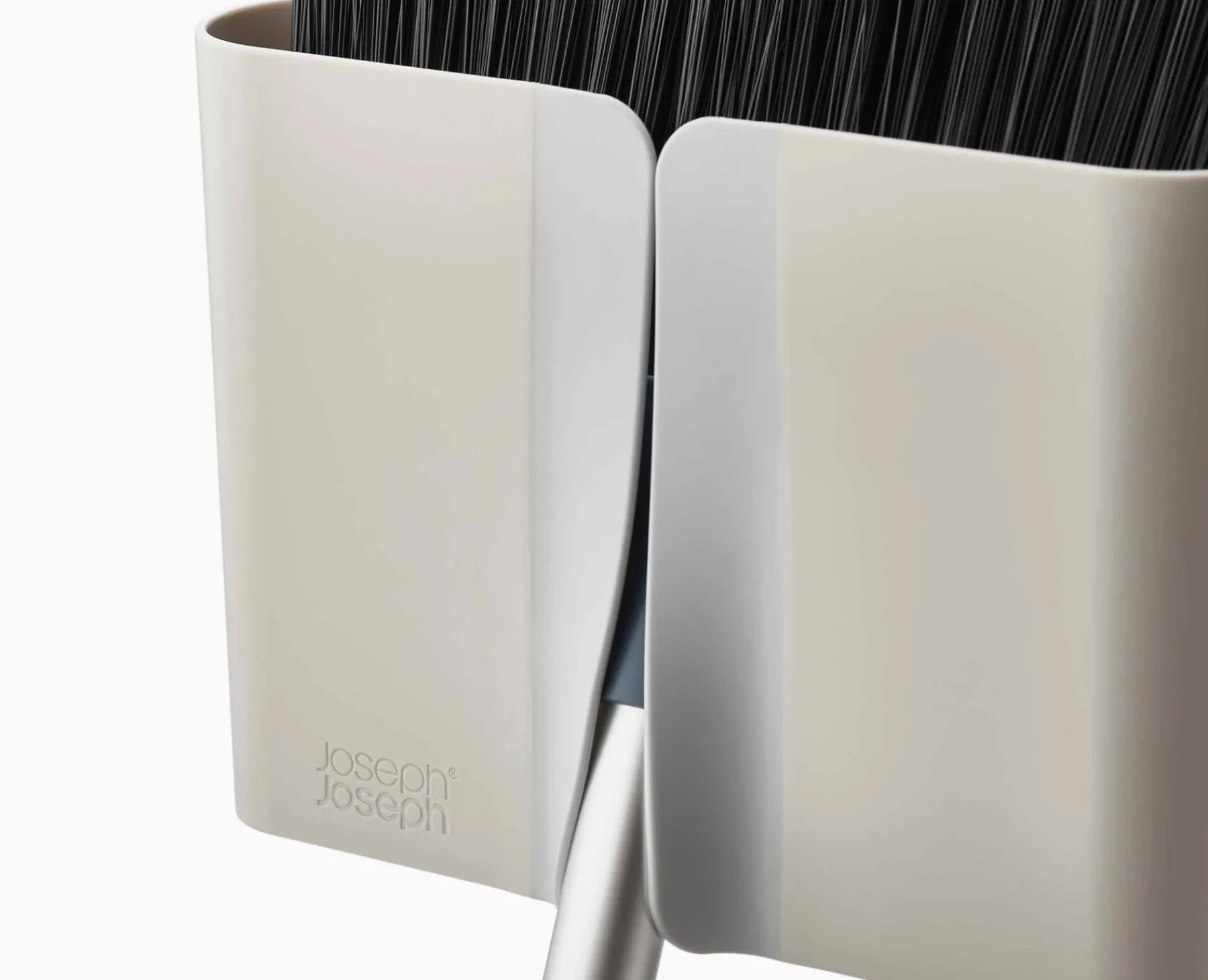 Dustpans, Brushes & Brooms-Joseph Joseph CleanStore Wall-mounted Broom Blue