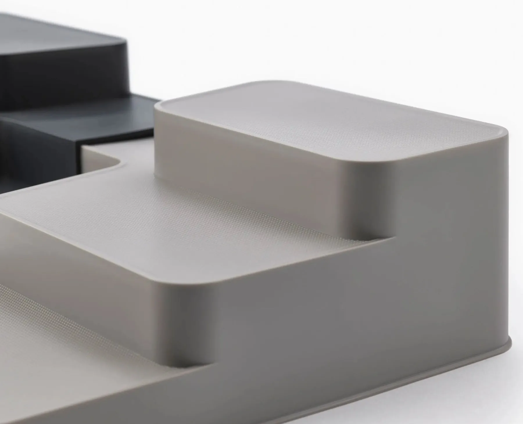 Pantry Organization-Joseph Joseph CupboardStore™ Expandable Tiered Organizer Gray