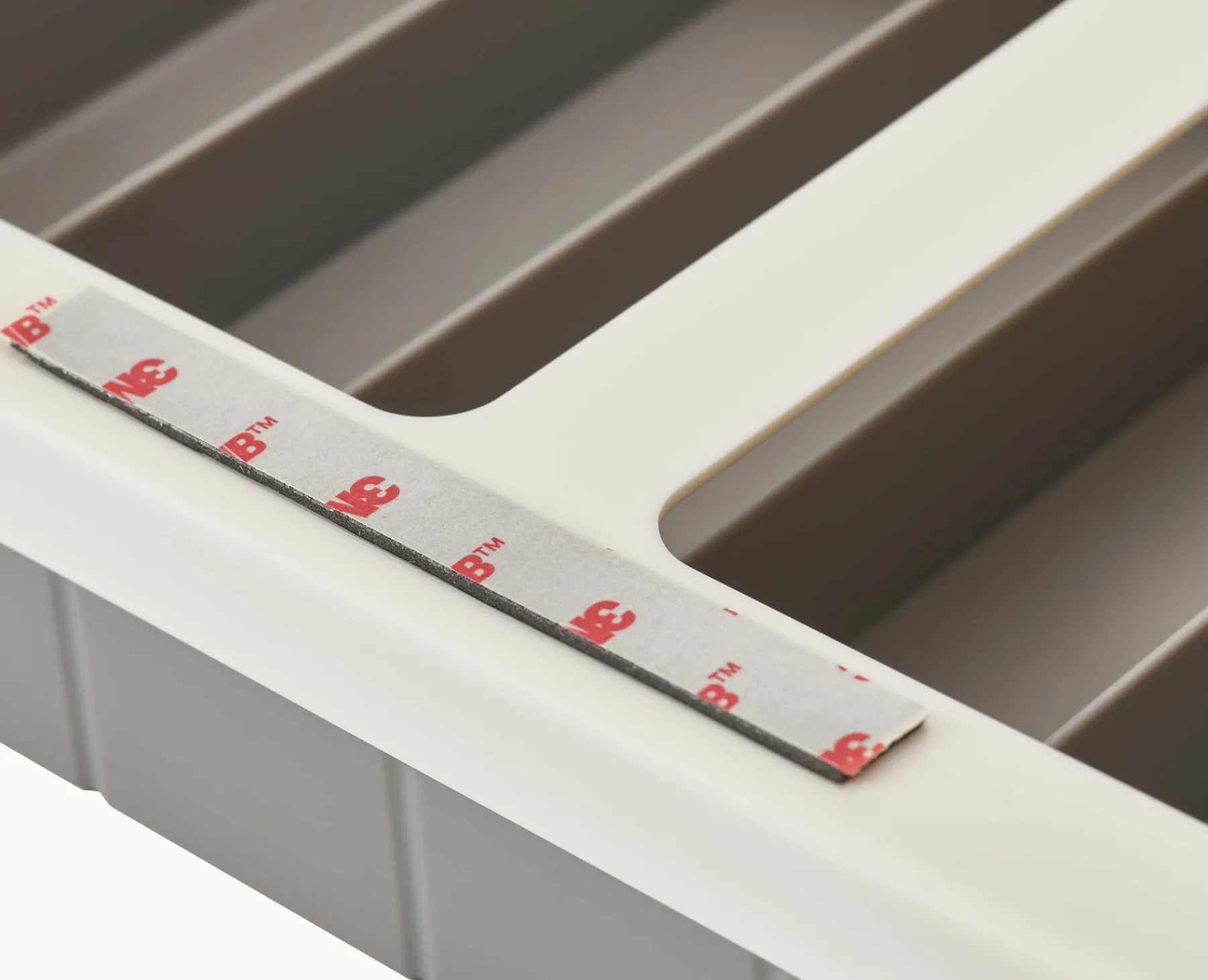 Pantry Organization-Joseph Joseph CupboardStore™ Under-shelf Coffee Pod Drawer Gray