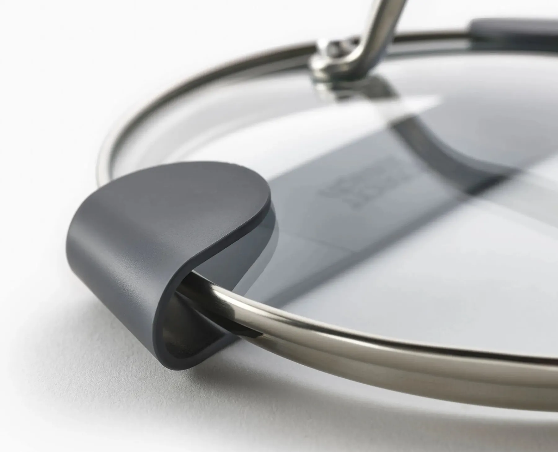Pantry Organization-Joseph Joseph CupboardStore™ Set of 4 Pan Lid Holders Gray