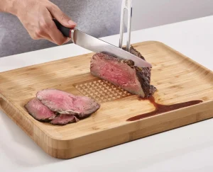 Cutting Boards & Sets-Joseph Joseph Cut&Carve™ Cutting Board Bamboo