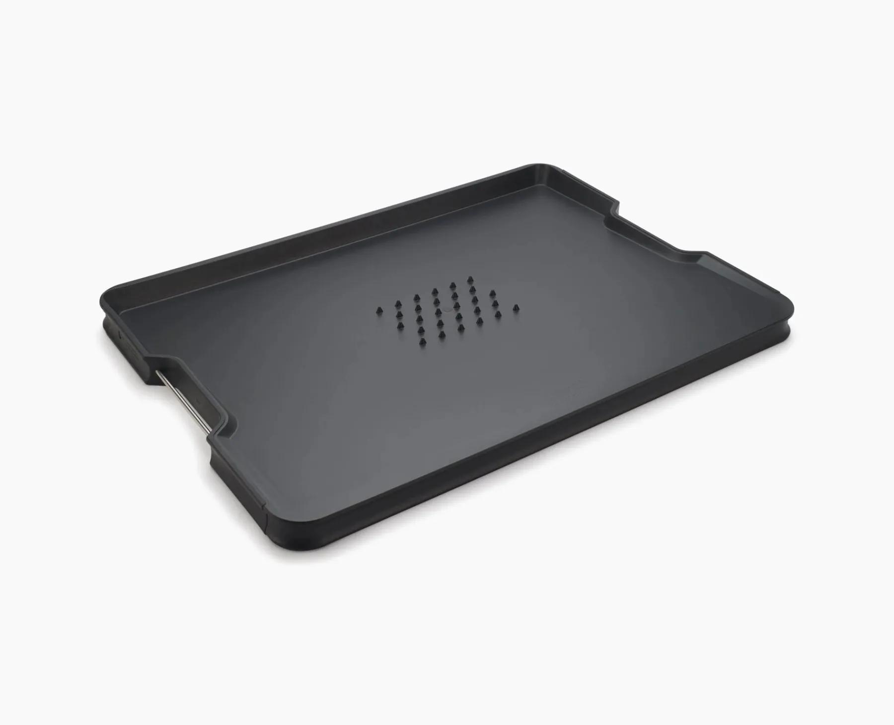 Cutting Boards & Sets-Joseph Joseph Cut&Carve™ Plus Multi-function Cutting Board Black