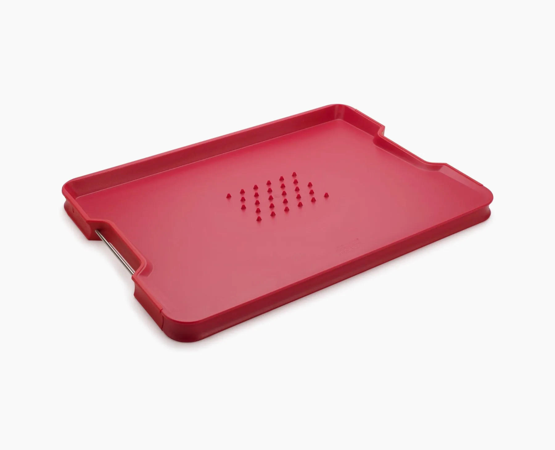 Cutting Boards & Sets-Joseph Joseph Cut&Carve™ Plus Multi-function Cutting Board Red