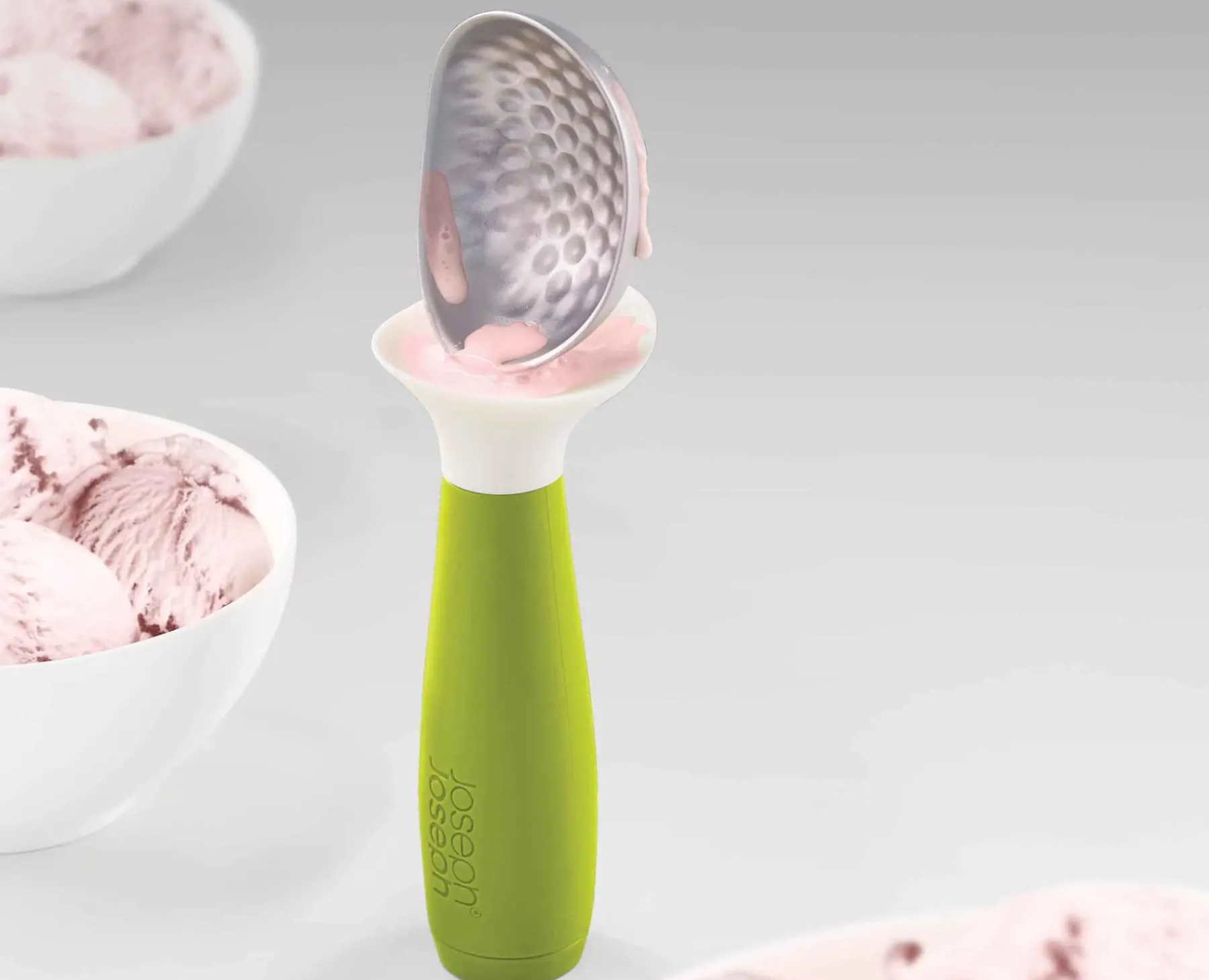 Kitchen Utensils & Gadgets-Joseph Joseph Dimple™ Ice-cream Scoop Green