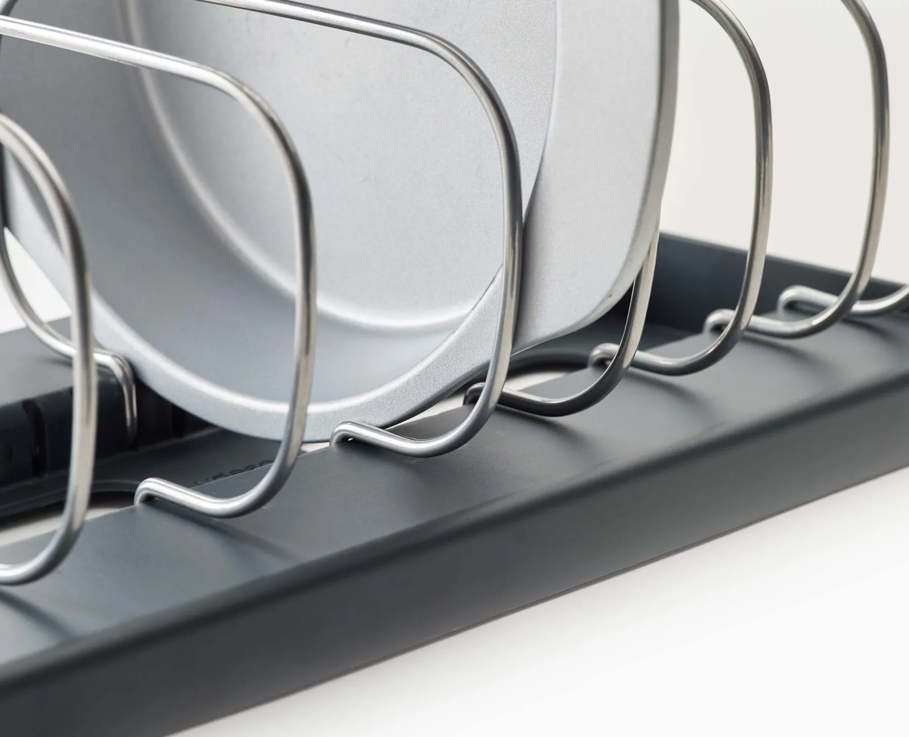 Kitchen Drawer Organizers-Joseph Joseph DrawerStore™ Baking Sheet Organizer Gray