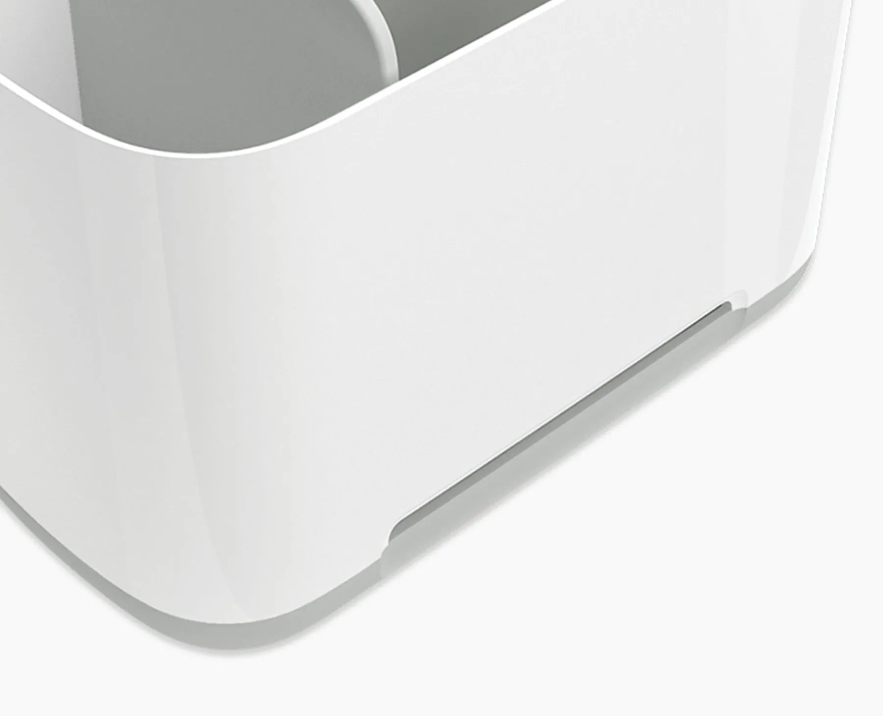 Toothbrush Holders-Joseph Joseph EasyStore™ Large Toothbrush Holder Light gray