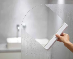 Shower Shelves & Squeegees-Joseph Joseph EasyStore™ Shower Squeegee Light gray