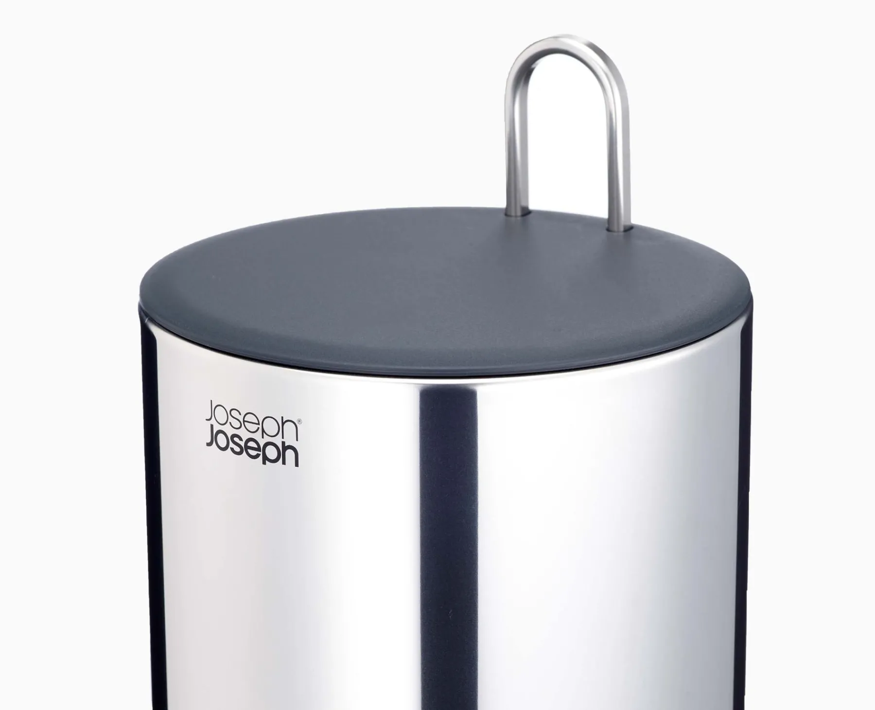 Toilet Paper Holders & Toilet Brushes-Joseph Joseph Easystore™ Luxe Concealed Toilet Paper Holder Stainless-steel