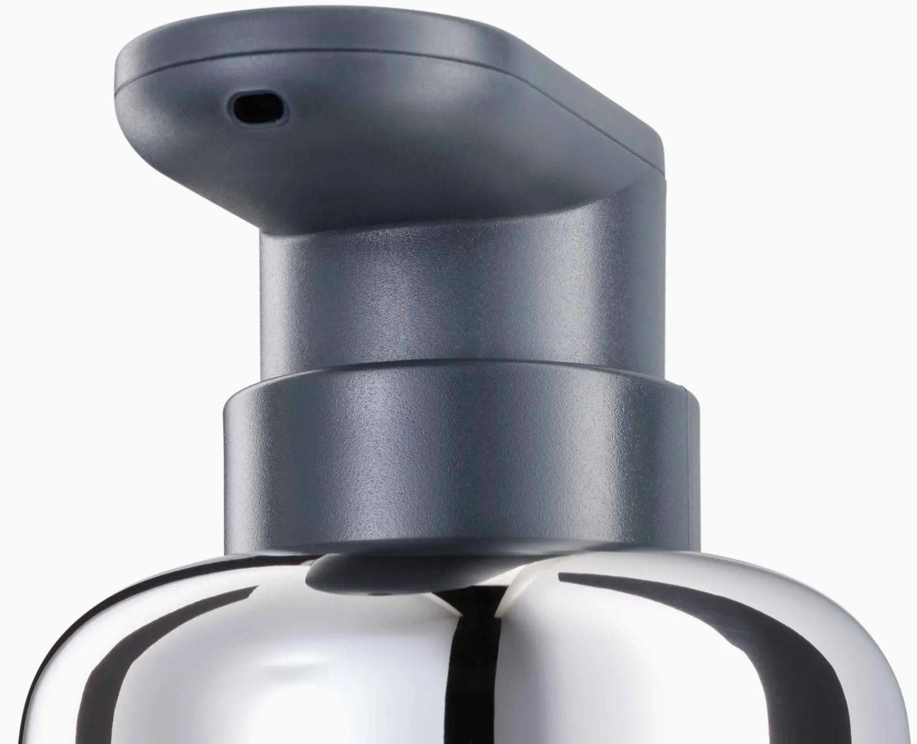 Soap Dishes & Dispensers-Joseph Joseph EasyStore™ Luxe Soap Pump Stainless-steel