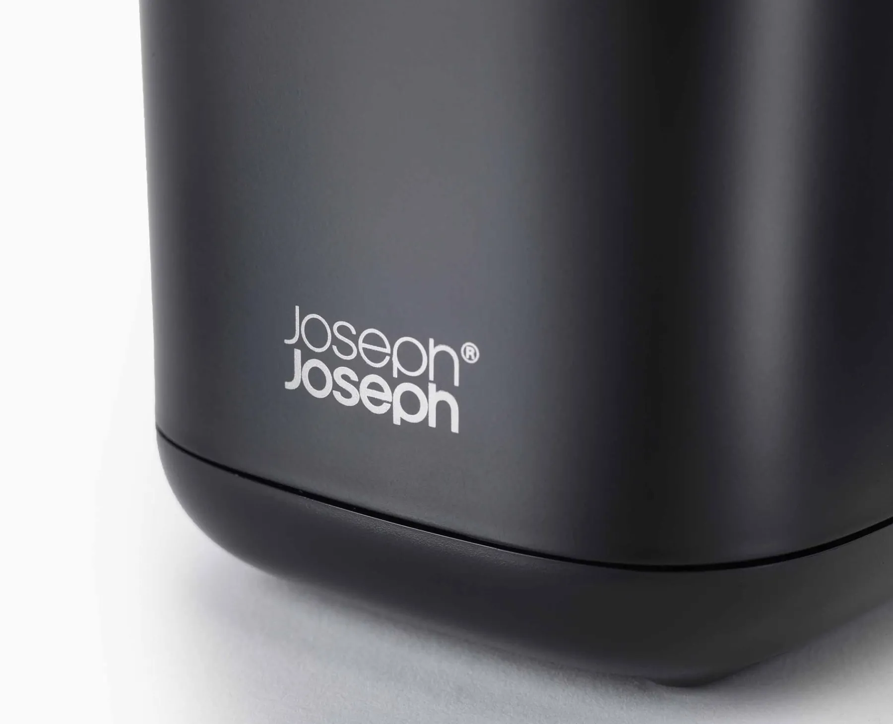 Toothbrush Holders-Joseph Joseph EasyStore™ Matt Toothbrush Holder Black