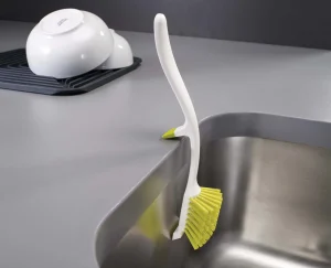 Dish Brushes & Scrubbers-Joseph Joseph Edge™ Washing-up Brush Green