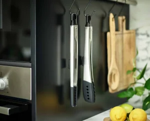 Kitchen Utensils & Gadgets-Joseph Joseph Elevate™ Fusion 2-piece Tong Set Stainless-Steel
