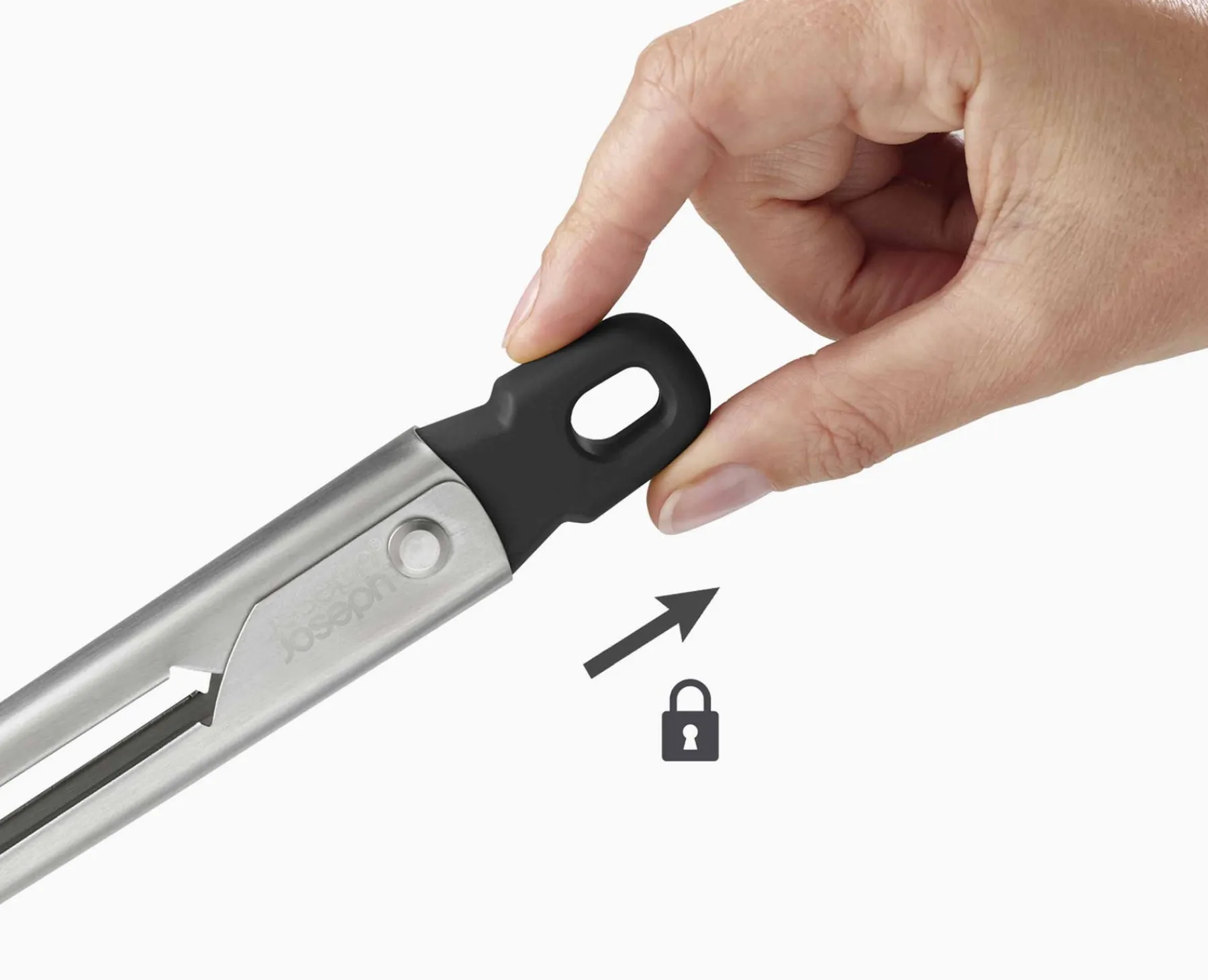 Kitchen Utensils & Gadgets-Joseph Joseph Elevate™ Fusion 2-piece Tong Set Stainless-Steel