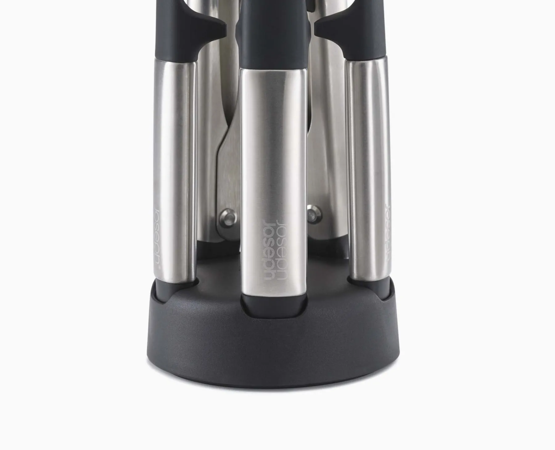 Kitchen Utensils & Gadgets-Joseph Joseph Elevate™ Fusion 5-piece Utensil Set with Compact Stand Stainless-Steel