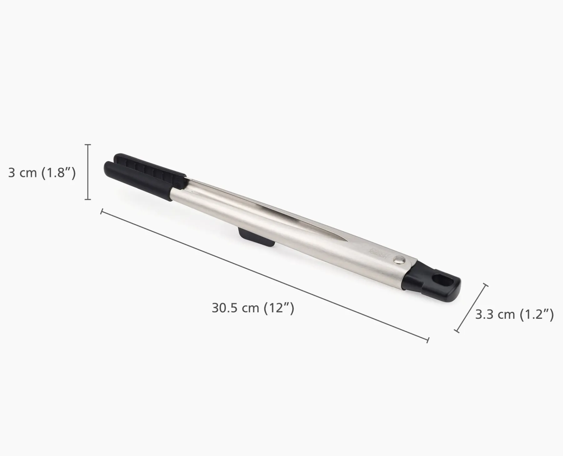 Kitchen Utensils & Gadgets-Joseph Joseph Elevate™ Fusion Precision Tongs Stainless-Steel
