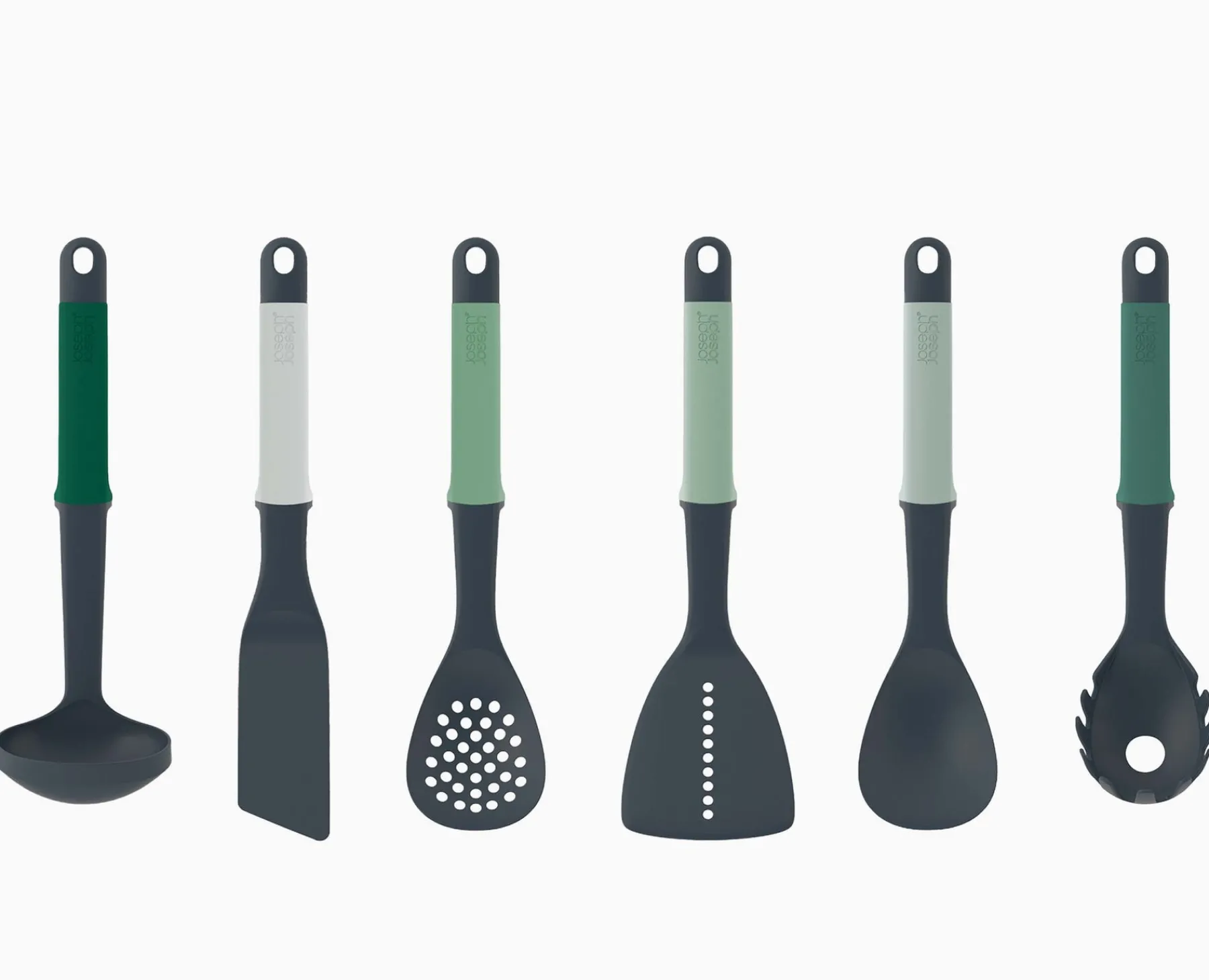 Kitchen Utensils & Gadgets-Joseph Joseph Elevate™ 6-piece Utensil Set - Editions Green
