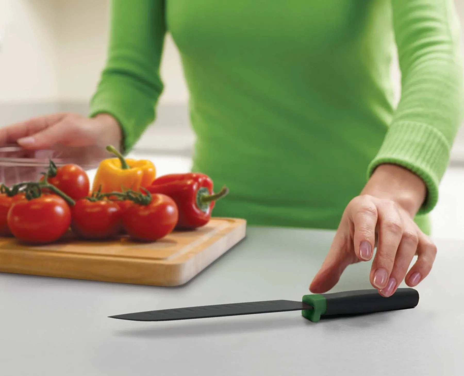 Knives, Knife Sets & Scissors-Joseph Joseph Elevate™ 6-piece Multicolor Knives Set Multicolour