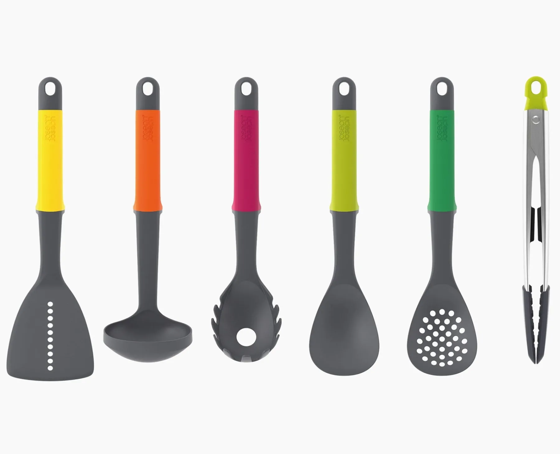 Kitchen Utensils & Gadgets-Joseph Joseph Elevate™ 6-piece Utensils Carousel Set with Tongs Multicolour