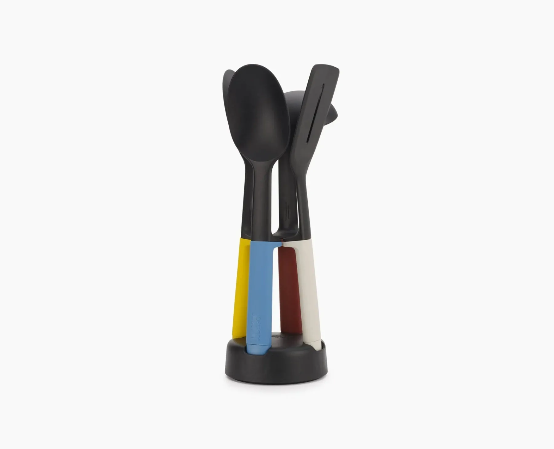 Kitchen Utensils & Gadgets-Joseph Joseph Elevate™ Slim 4-piece Utensil Set with Storage Stand Multicolour