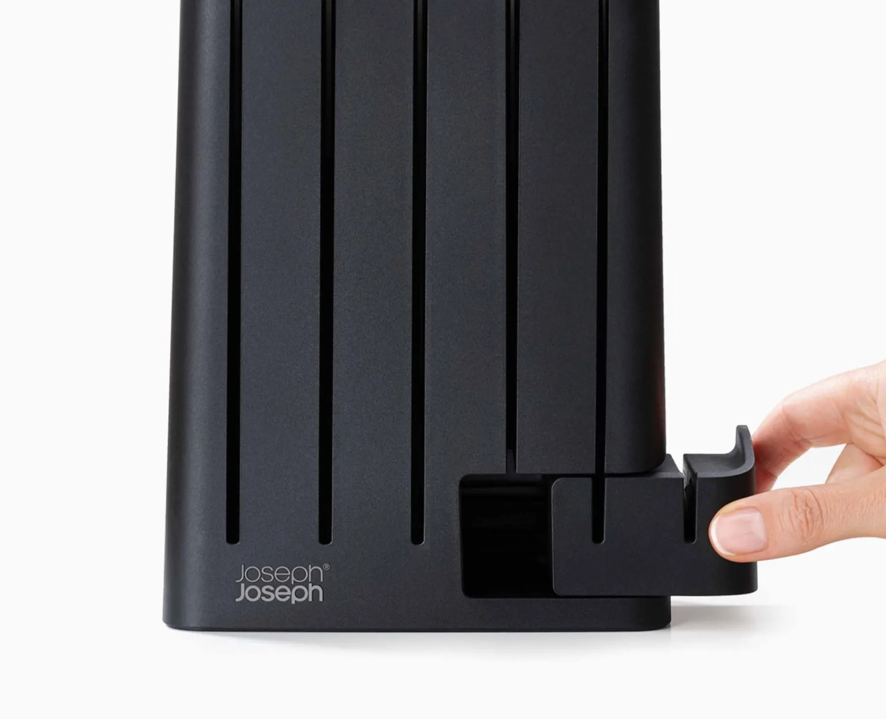 Knives, Knife Sets & Scissors-Joseph Joseph Elevate™ SlimBlock 5-piece Knife Set with Sharpener Multicolour