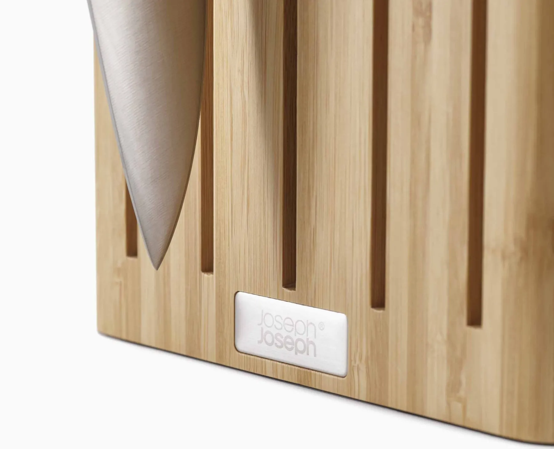 Knives, Knife Sets & Scissors-Joseph Joseph Elevate™ Steel Knives 5-piece Set Bamboo