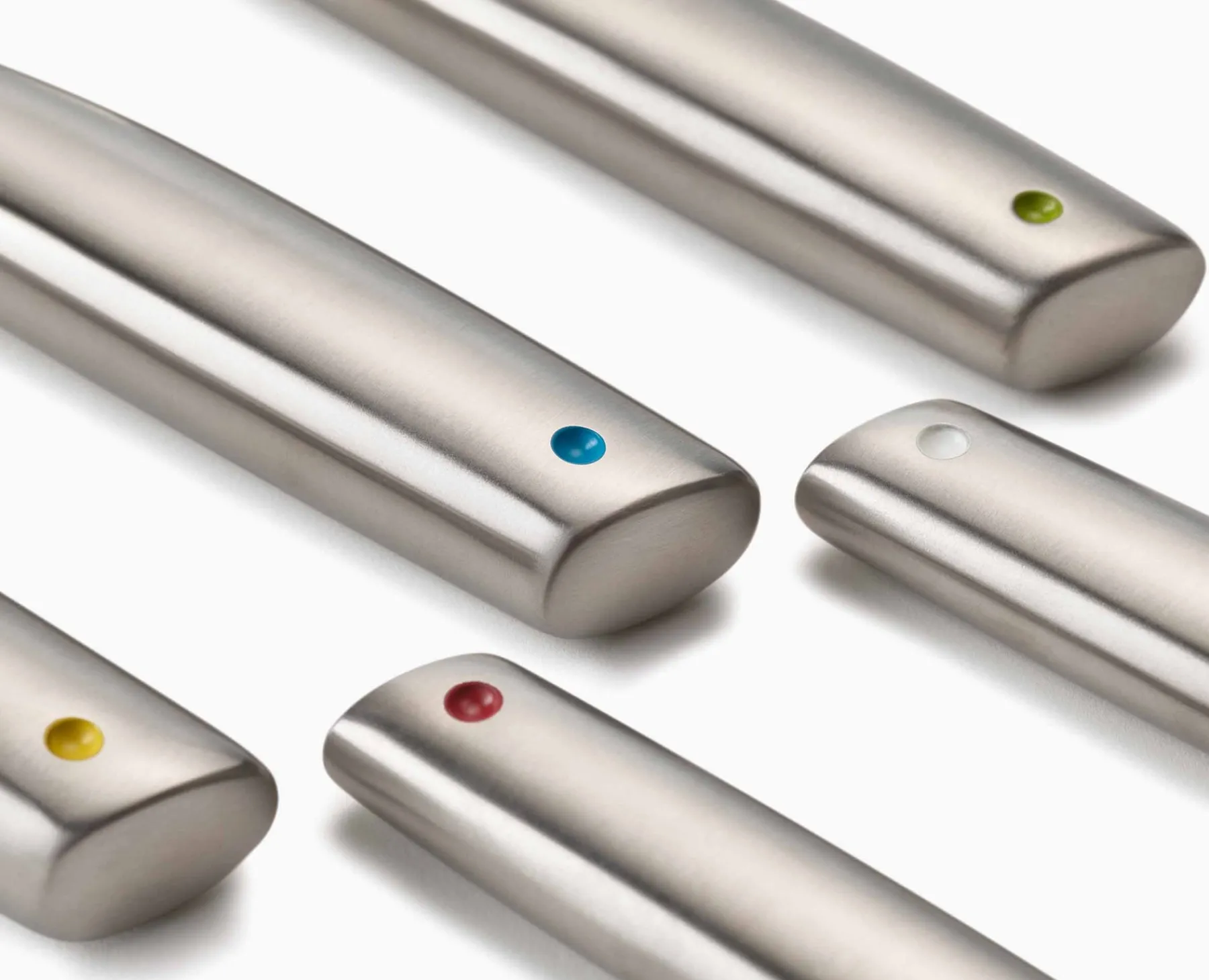 Knives, Knife Sets & Scissors-Joseph Joseph Elevate™ Steel Knives Carousel 5-piece Set Stainless-steel