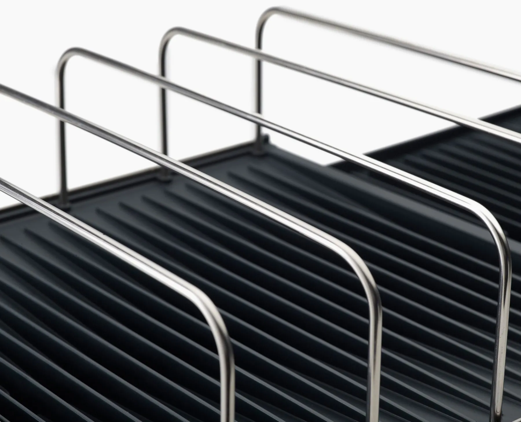 Dish Racks & Drainers-Joseph Joseph Extend™ Max Expandable Dish Drainer Stainless-steel