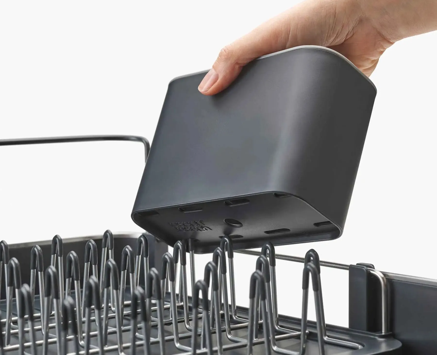 Dish Racks & Drainers-Joseph Joseph Extend™ Expandable Dish Drainer Stainless-steel