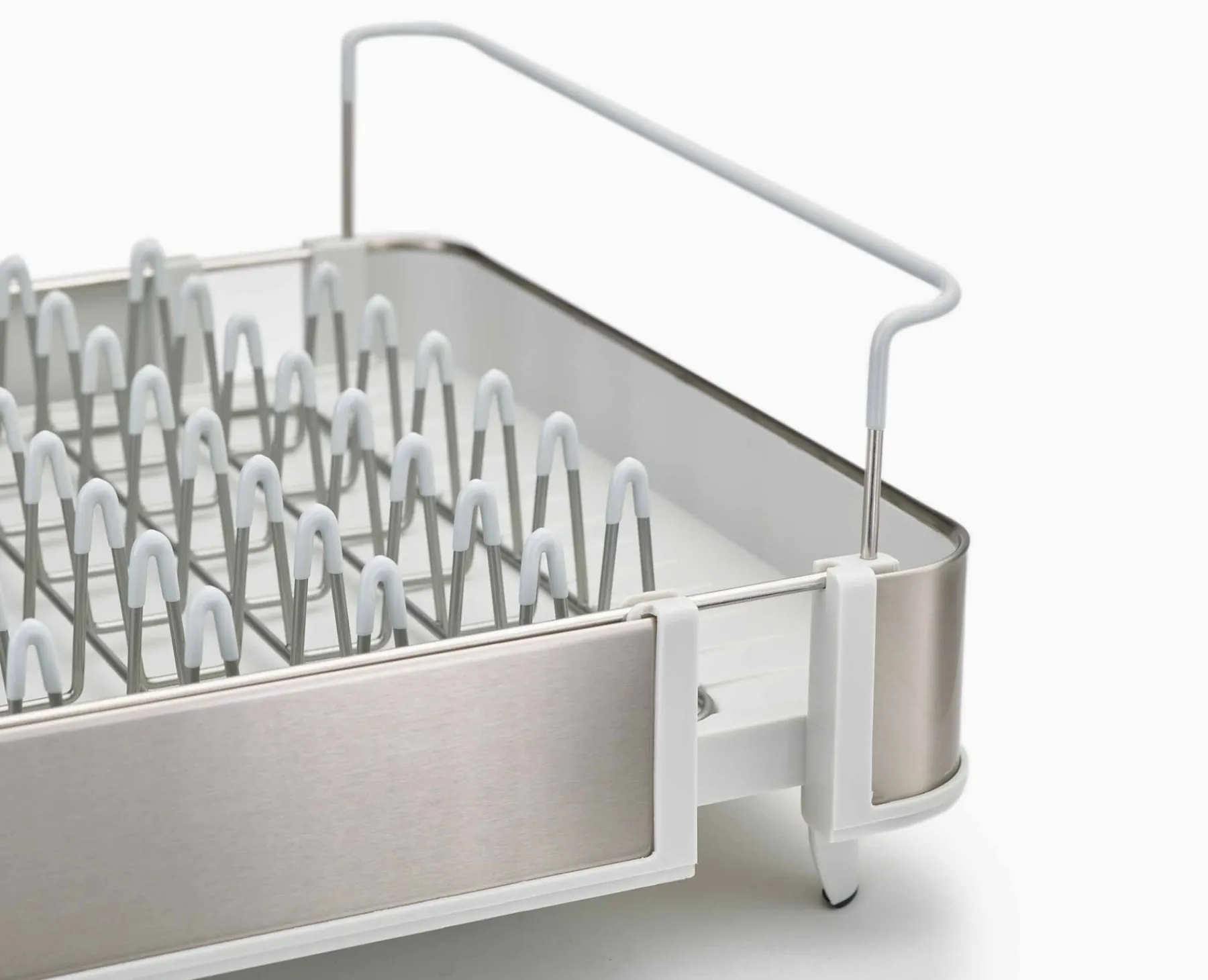 Dish Racks & Drainers-Joseph Joseph Extend™ Steel Expandable Dish Rack Stone