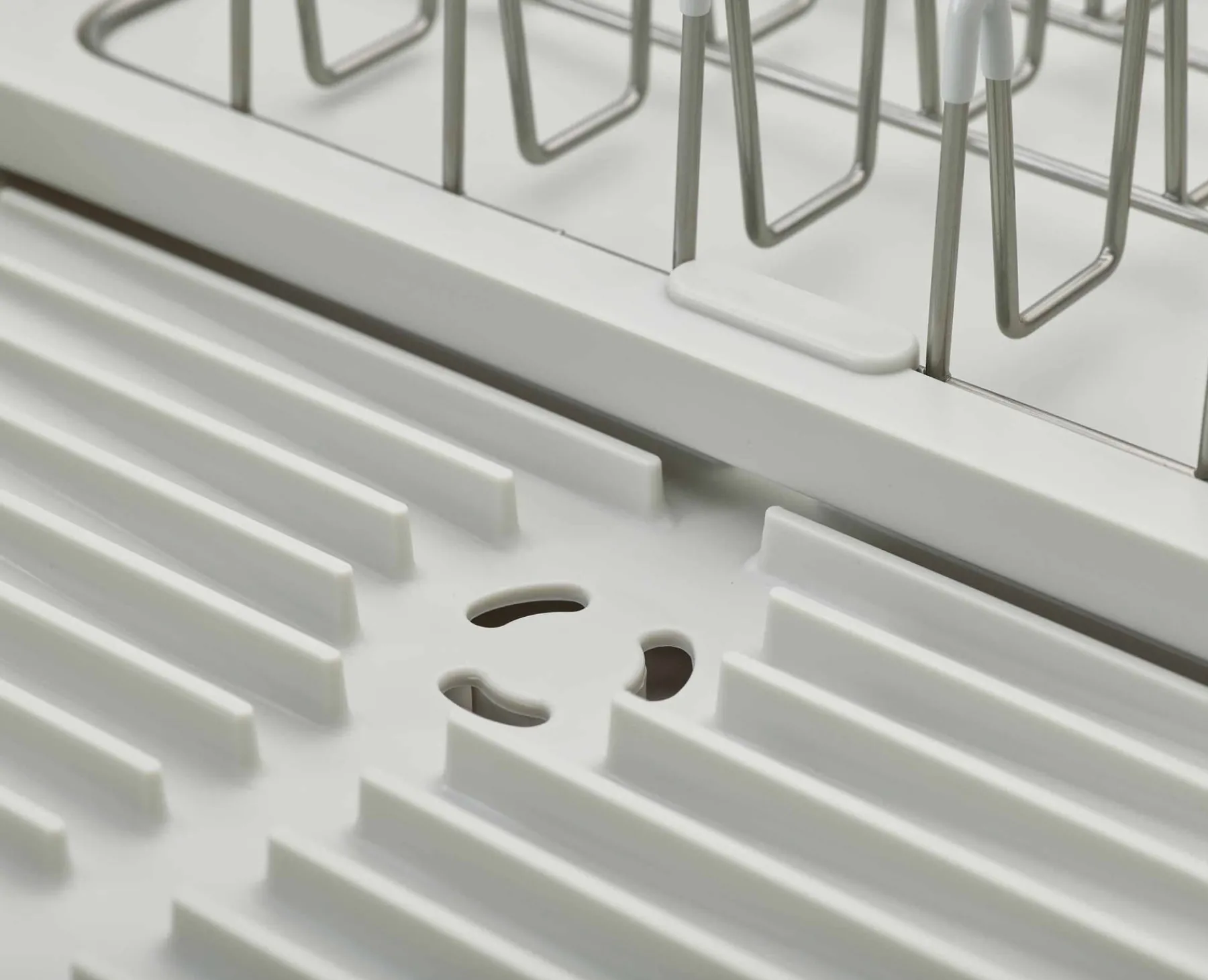 Dish Racks & Drainers-Joseph Joseph Extend™ Steel Expandable Dish Rack Stone