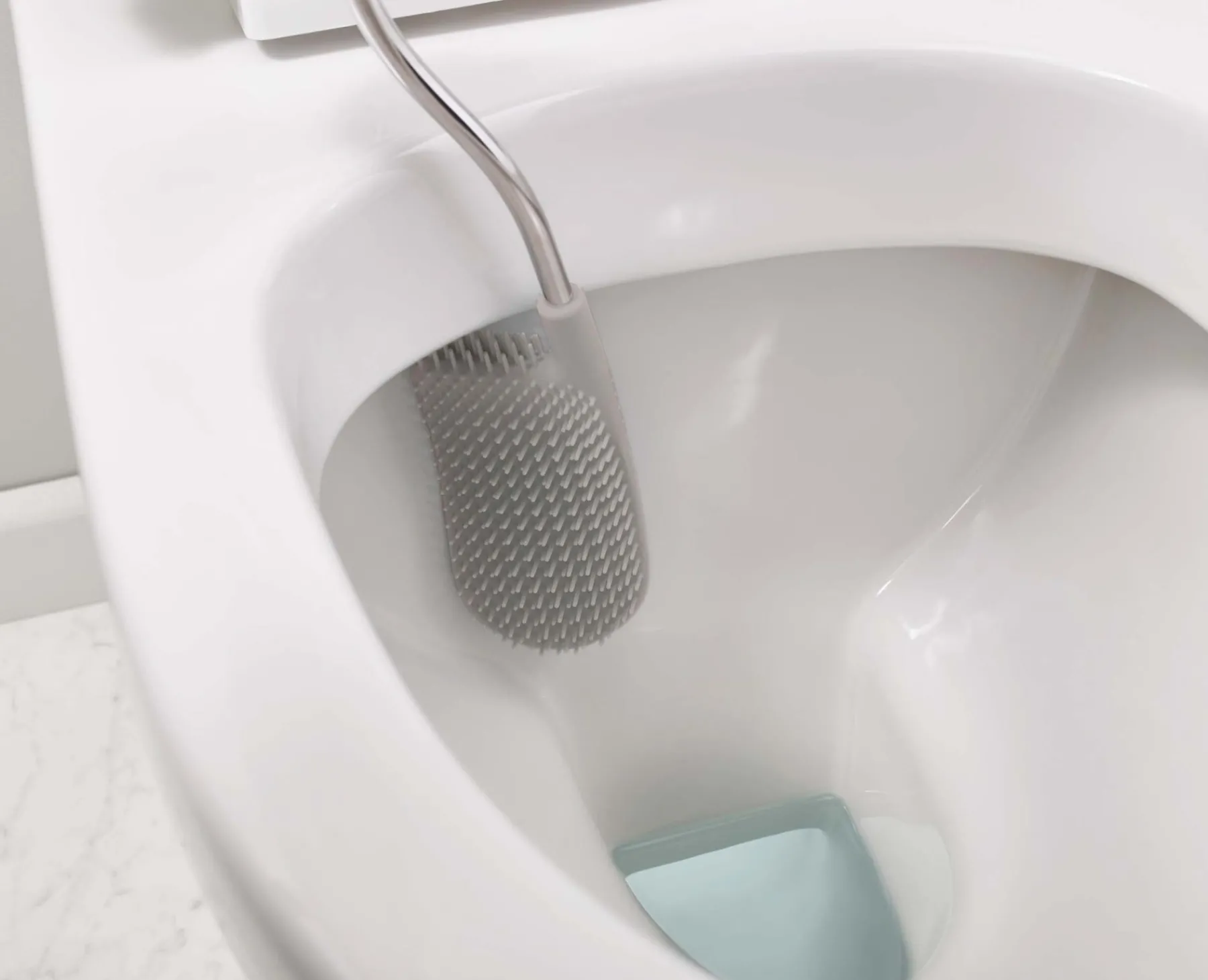 Toilet Paper Holders & Toilet Brushes-Joseph Joseph Flex™ Toilet Brush Light gray