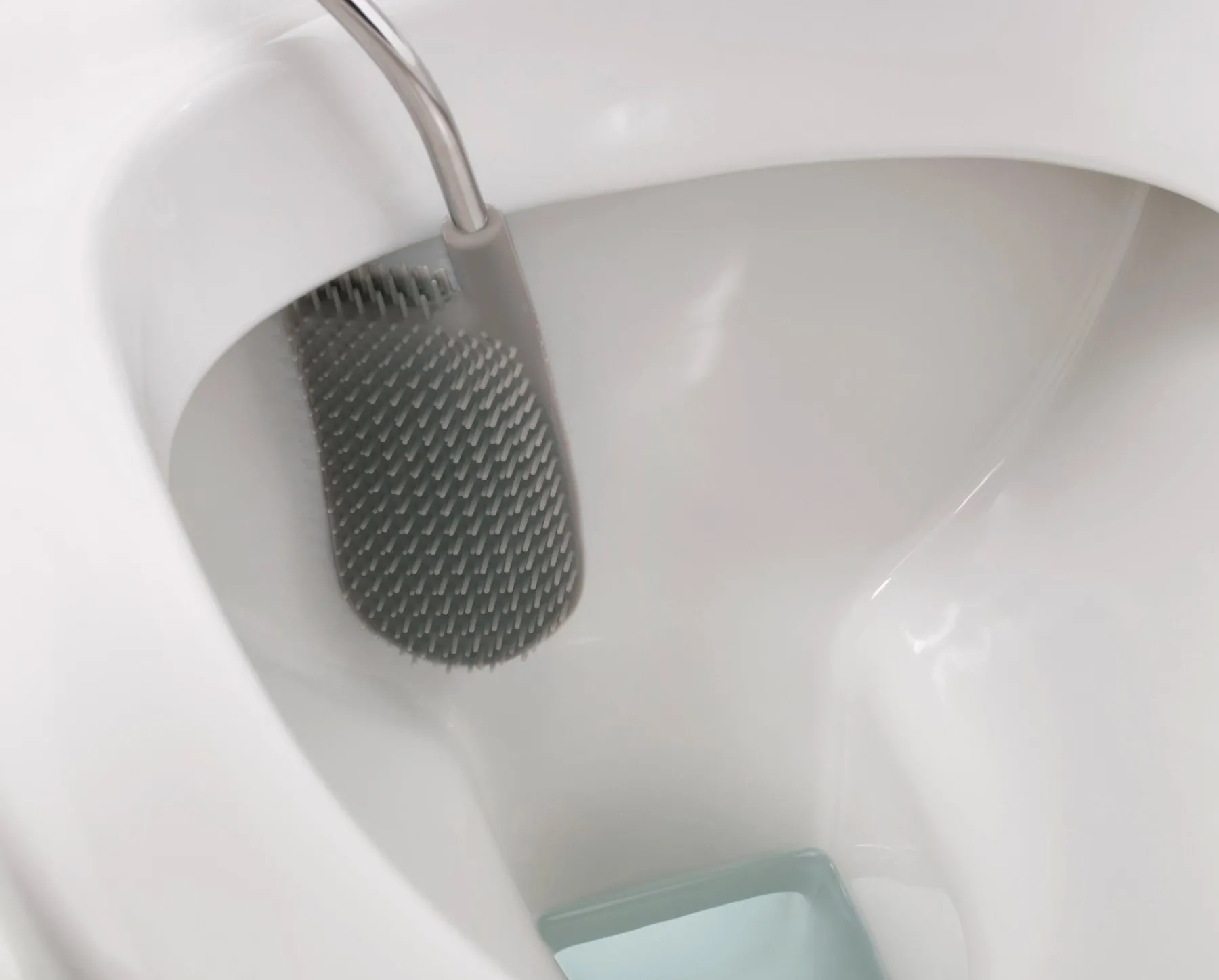 Toilet Paper Holders & Toilet Brushes-Joseph Joseph Flex™ Lite Pack of 2 Toilet Brushes Light gray