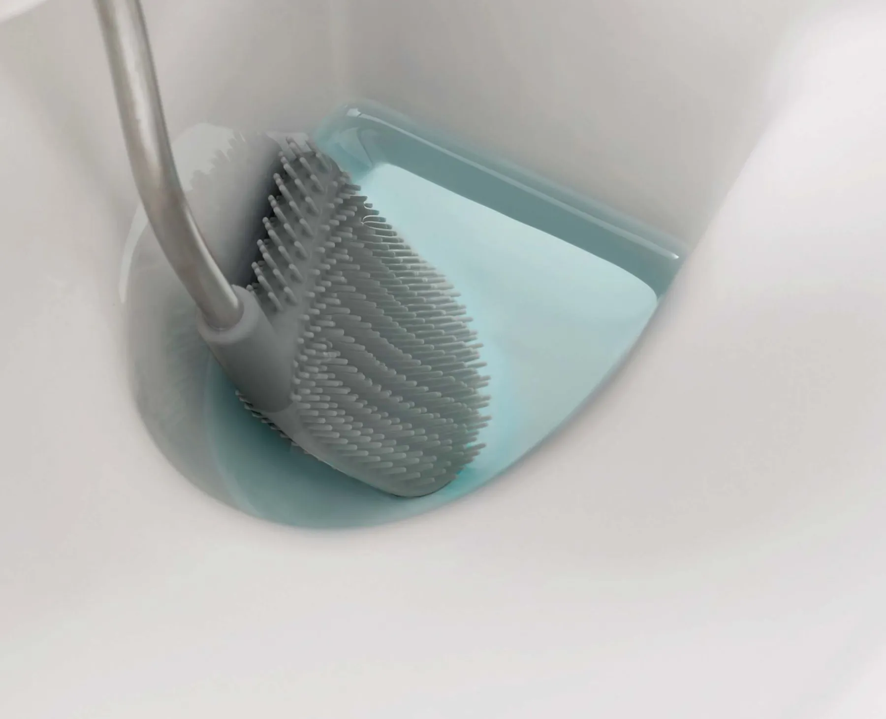 Toilet Paper Holders & Toilet Brushes-Joseph Joseph Flex™ Lite Toilet Brush Light gray