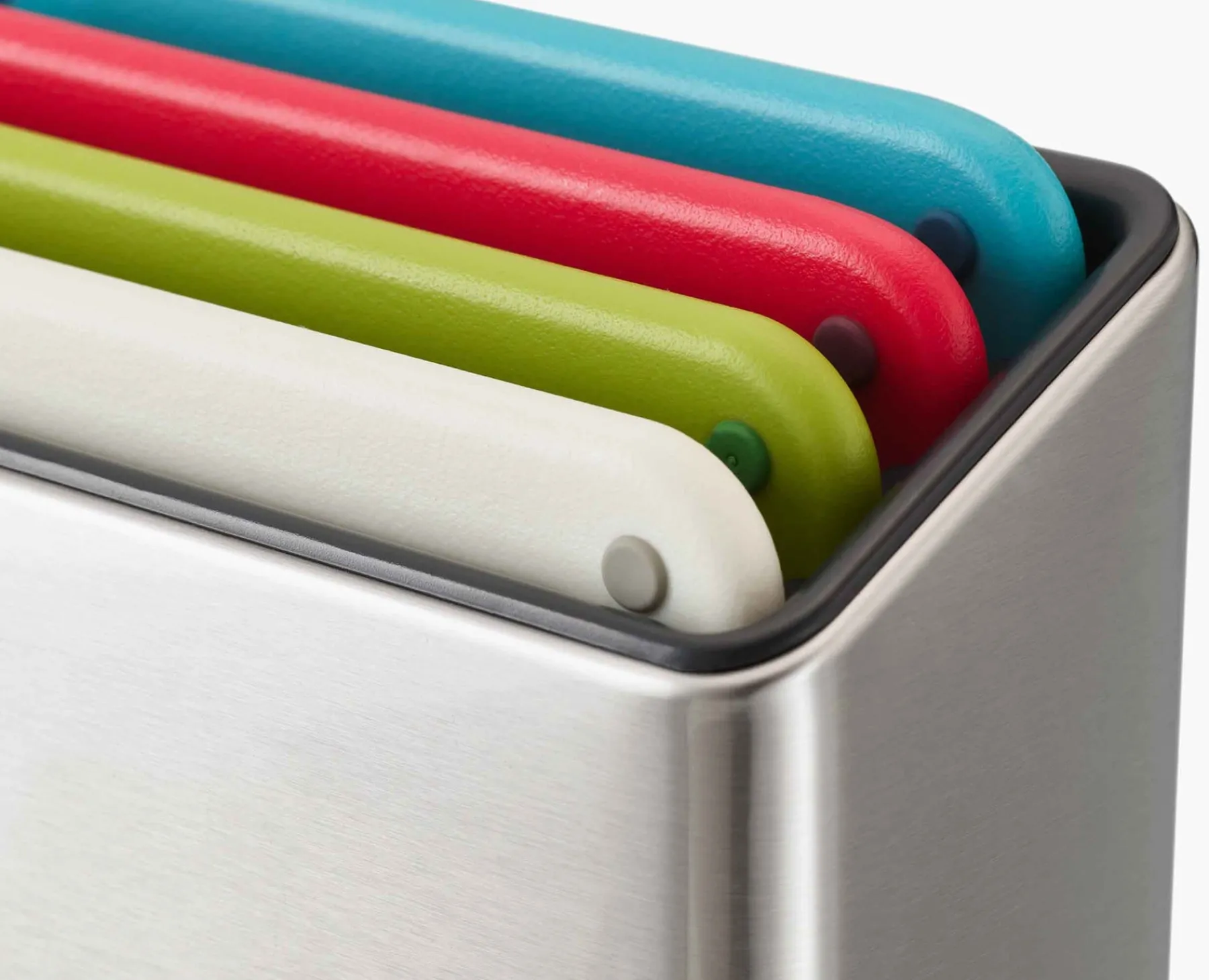 Cutting Boards & Sets-Joseph Joseph Folio™ Icon Steel 4-piece Multicolor Cutting Board Set Multicolour