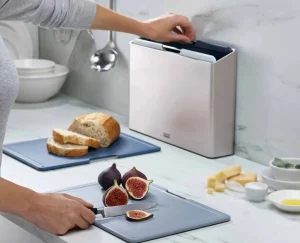 Cutting Boards & Sets-Joseph Joseph Folio™ 4-piece Cutting Board Set - Editions Blue