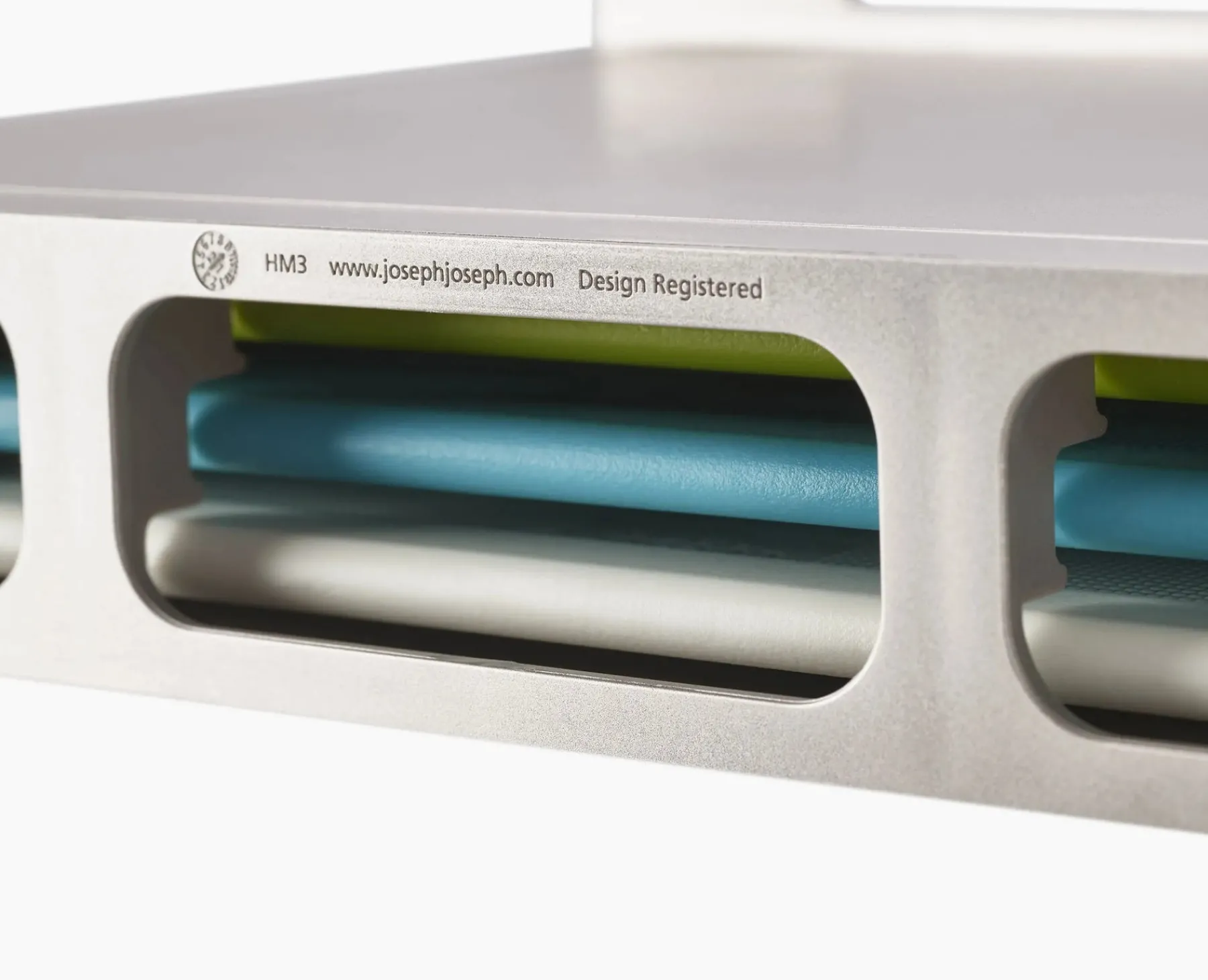 Cutting Boards & Sets-Joseph Joseph Folio™ Slim 3-piece Under-shelf Cutting Board Set Multicolour
