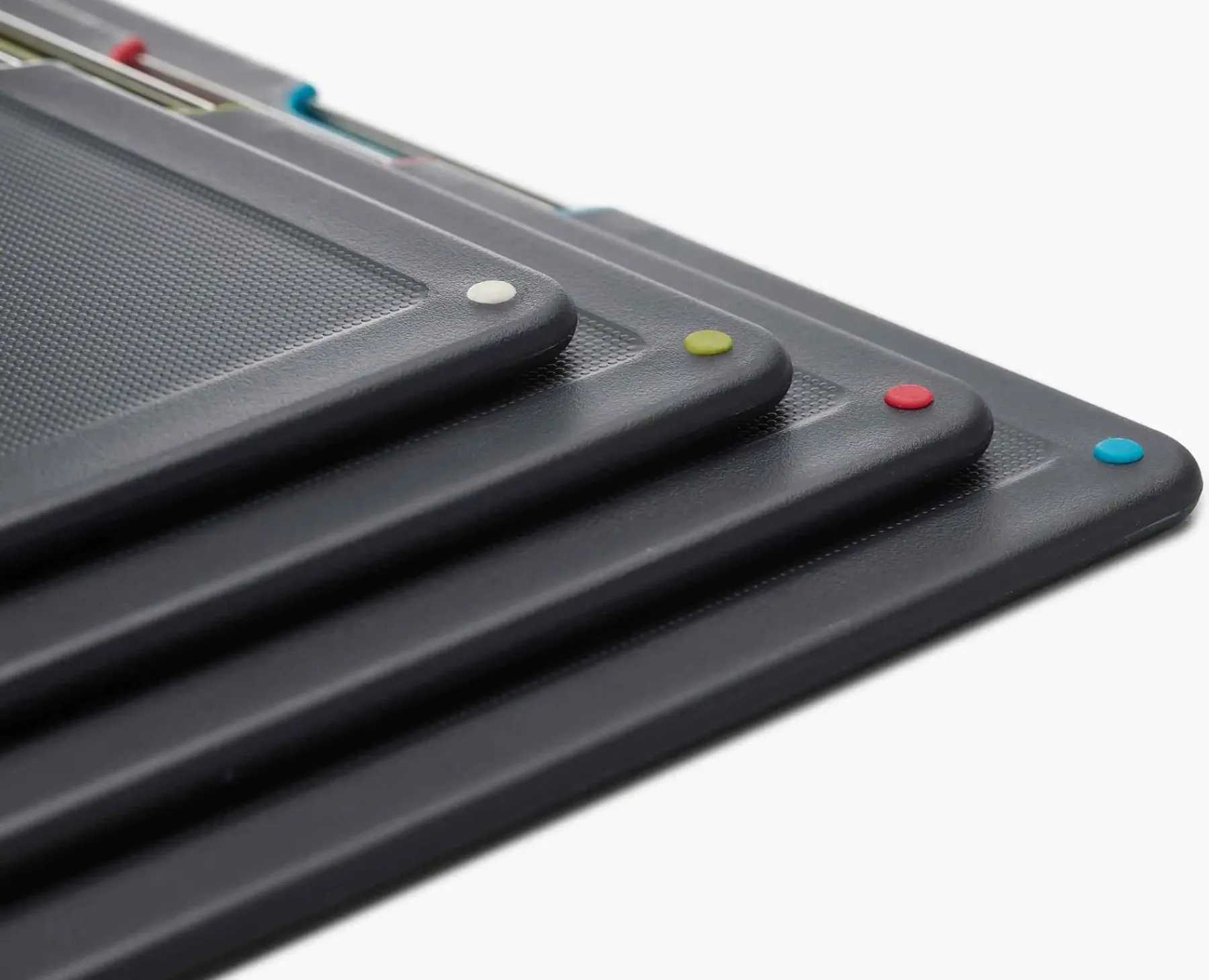 Cutting Boards & Sets-Joseph Joseph Folio™ Steel 4-piece Cutting Board Set Stainless-steel