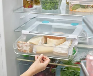 Fridge Organization-Joseph Joseph FridgeStore™ Under-shelf Storage Drawer Clear