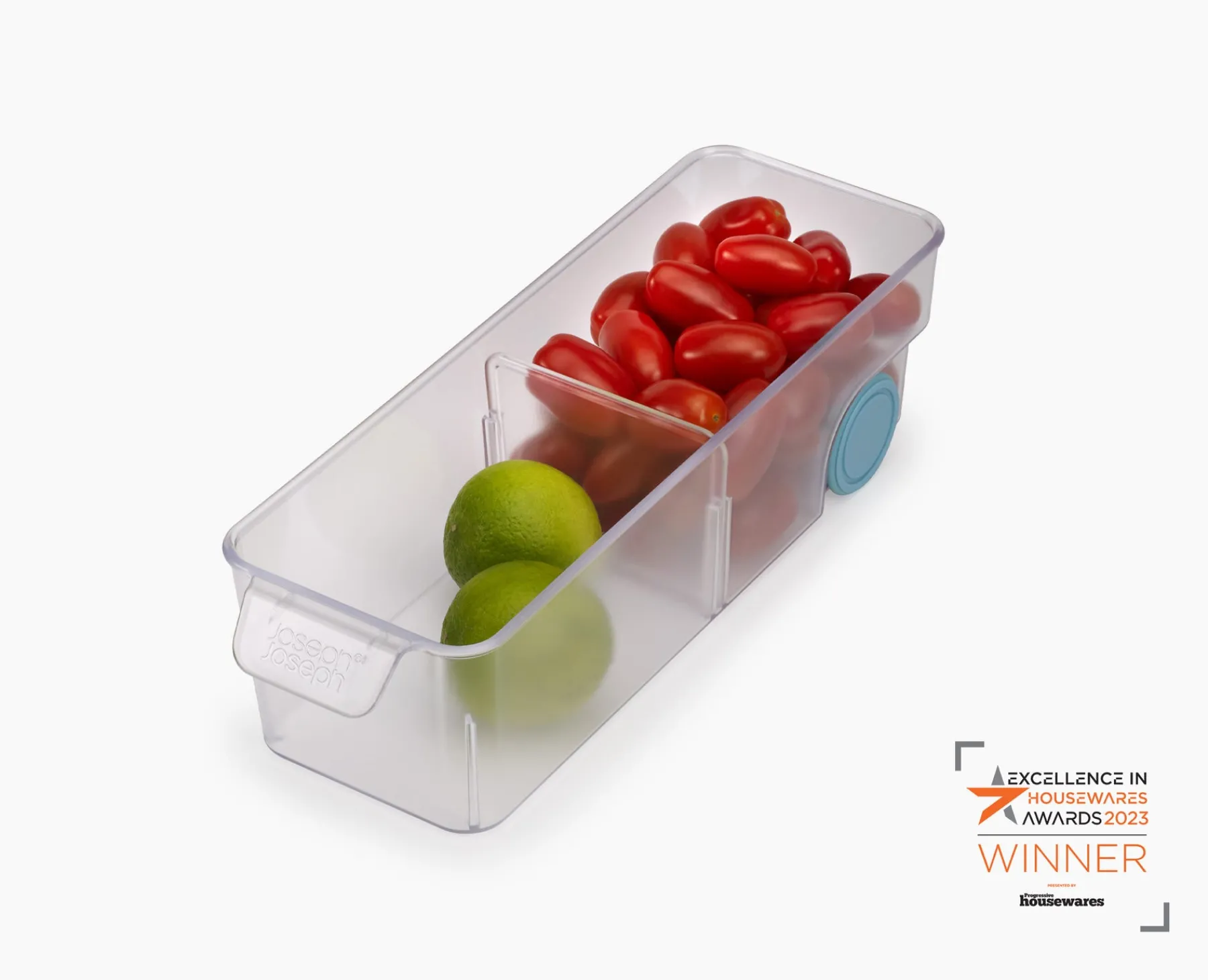 Fridge Organization-Joseph Joseph FridgeStore™ Compact Storage Bin Clear